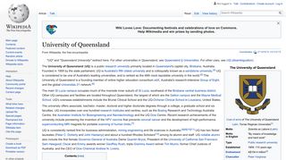 University of Queensland - Wikipedia