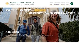 Admission | University of San Francisco