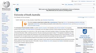 University of South Australia - Wikipedia