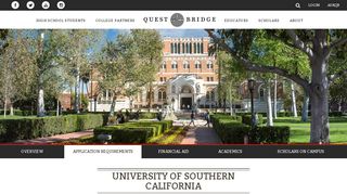 QuestBridge | College Partners | University of Southern California ...