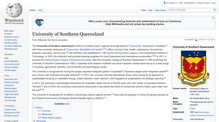 University of Southern Queensland - Wikipedia