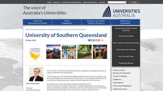 University of Southern Queensland - Universities Australia