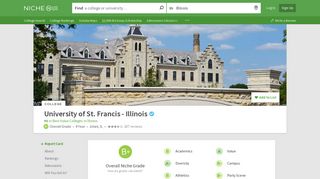 University of St. Francis - Illinois - Niche