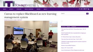 Canvas to replace Blackboard as new learning management system ...