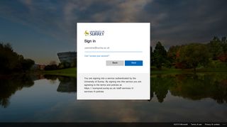 Surrey365 email now available - University of Surrey - Guildford