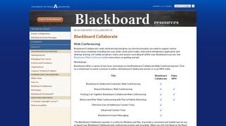 Blackboard Collaborate - UTA