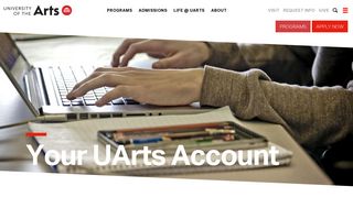 Your UArts Account | University of the Arts