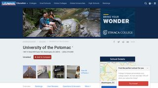University of the Potomac - Profile, Rankings and Data | US News Best ...