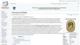 University of Toledo - Wikipedia