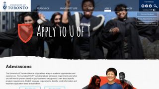 Apply | University of Toronto - future.utoronto.ca