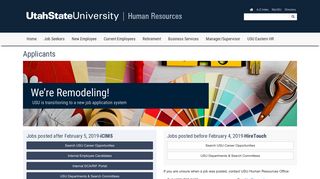 Jobs - USU Human Resources - Utah State University