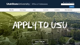 Apply to Utah State University | Admissions | USU