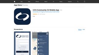 UVA Community CU Mobile App on the App Store - iTunes - Apple