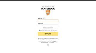 Waterloo LEARN - University of Waterloo