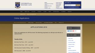 Online Applications - UWC