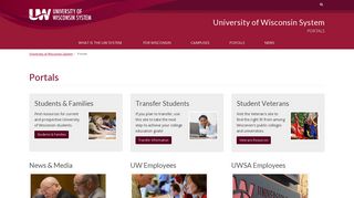 Portals | University of Wisconsin System