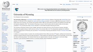University of Wyoming - Wikipedia