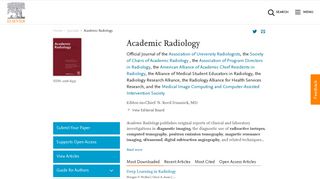 Academic Radiology - Journal - Elsevier