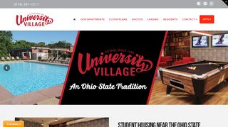 University Village Apartments - Ohio State University Apartment Rentals