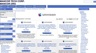 Univision Mobile Bill Payment and Cellphone Plus Accessories