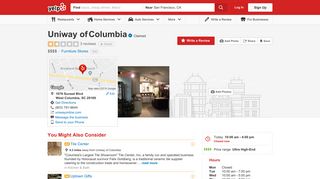 Uniway of Columbia - Furniture Stores - 1076 Sunset Blvd, West ...