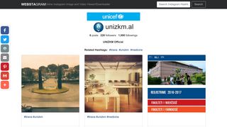 UNIZKM Official unizkm.al | WEBSTA - Instagram Analytics
