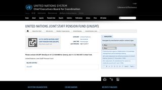 United Nations Joint Staff Pension Fund (UNJSPF) | United Nations ...
