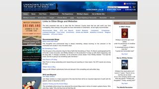 Links to Other Blogs and Websites | unknowncountry