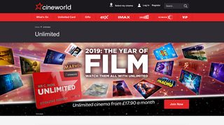 Unlimited - Cineworld