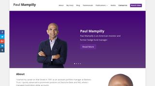 Paul Mampilly - Banyan Hill Investment Guru, Editor of Profits Unlimited