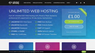 Unlimited Web Hosting: Website, Reseller Hosting, VPS & Domains
