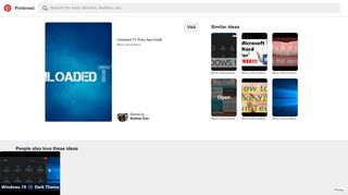 Unloaded TV Roku App Install | miscellaneous | Pinterest | App