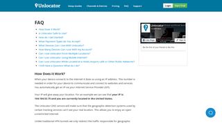 FAQ - Unlocator