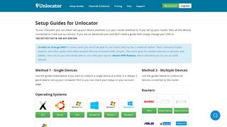 Setup Guides for Unlocator - Unlocator