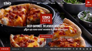 Chicago Deep Dish Pizza | Original Chicago Style Pizza | Uno ...