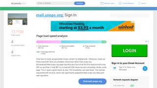 Access mail.unops.org. Sign In