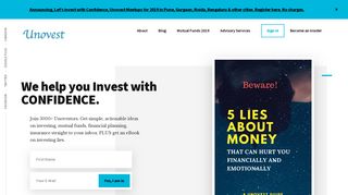 Unovest - Simple actionable ideas to power your money, behaviour ...