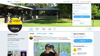 UNSW Library (@UNSWLibrary) | Twitter
