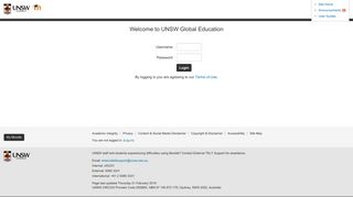 UNSW Moodle - UNSW Global Education