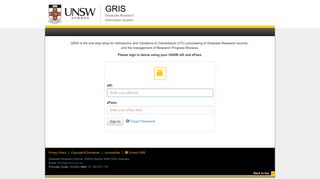 GRIS - UNSW Sydney