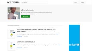 allvas jatiwiyanto | Universitas Swadaya Gunung Jati Cirebon ...