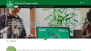 Career Center - UNT Division of Student Affairs