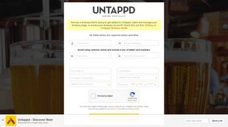 Sign Up for Untappd!
