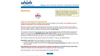 Unum - Group voluntary long term disability insurance