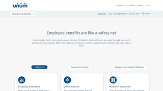 Supplemental Insurance for Employees & Families | Unum