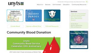 Unyts | Community Blood Donation