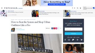 Urban Outfitters Secrets Revealed | POPSUGAR Fashion