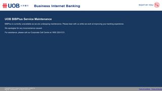 Login - UOB Business Internet Banking