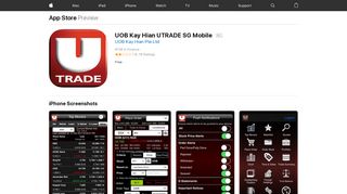 UOB Kay Hian UTRADE SG Mobile on the App Store - iTunes - Apple