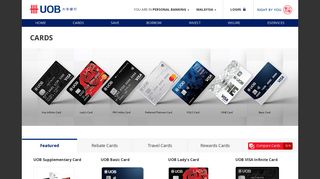 Credit Cards: Apply For a Credit Card Online | UOB Malaysia